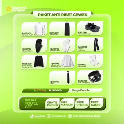 Paket Anti Ribet Cewek ITS