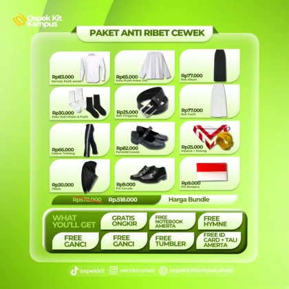 Paket Anti Ribet Cewek Ospek Kit Unair