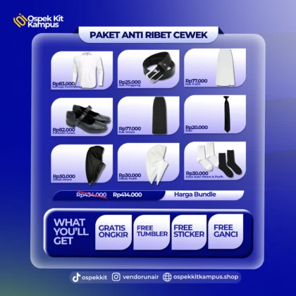 Paket Anti Ribet Cewek UI