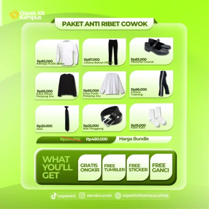Paket Anti Ribet Cowok ITS