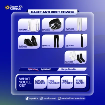Paket Anti Ribet Cowok UI